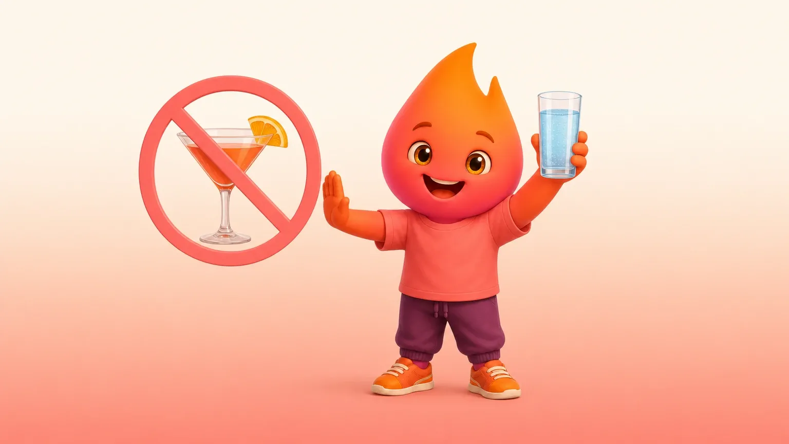 Peak Streak artwork for the Alcohol-Free Challenge
