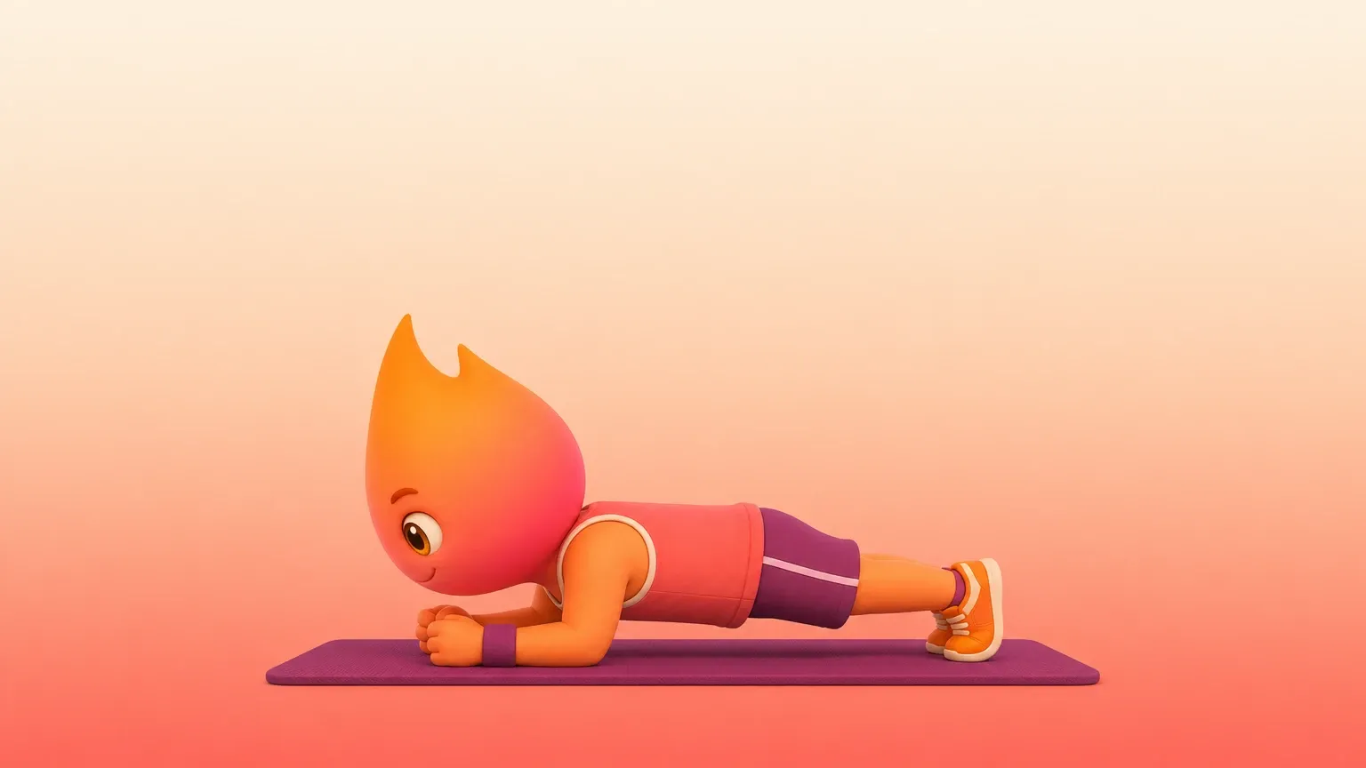 Peak Streak artwork for the Plank Hold Challenge